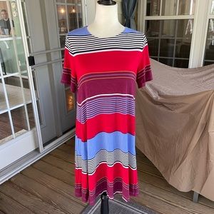 LOFT striped dress